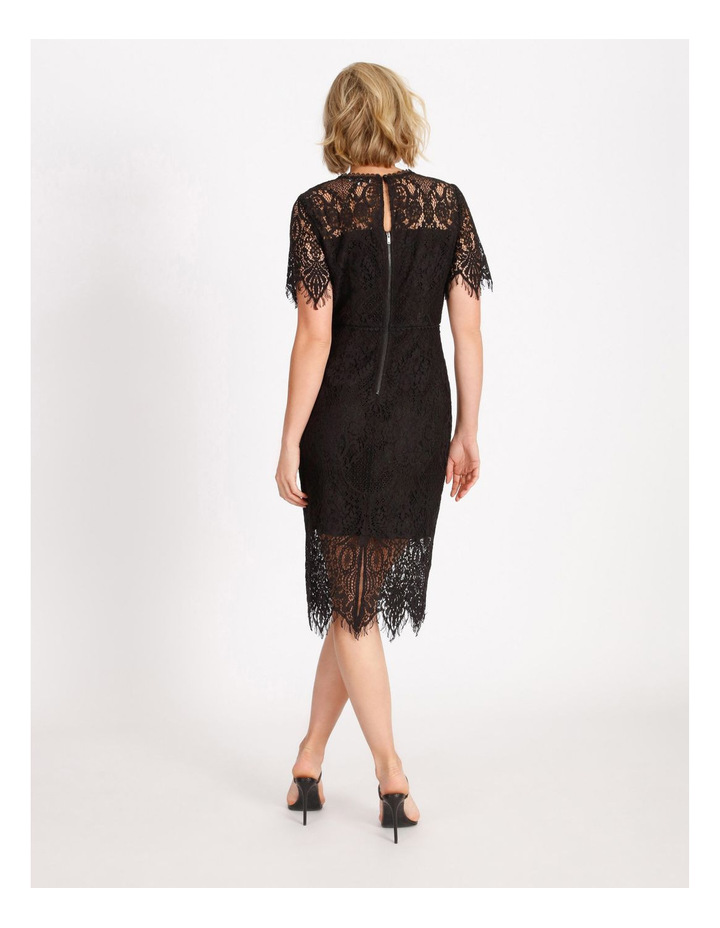 Wayne Cooper Lace Midi Dress Black - Image 4
