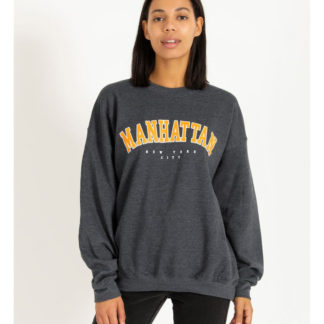 Missguided Manhattan Graphic Oversized Sweatshirt