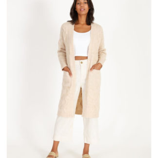 Milk and Honey Longline Chunky Cardigan