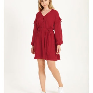 Tokito Button Front Mini Dress
