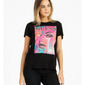 Guess Short Sleeve Guess Cover Girl Tee